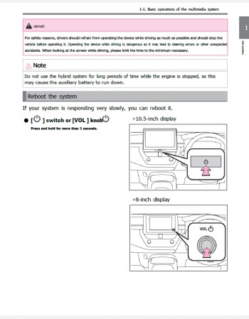 toyota corolla sport 2023-2024 navigation & multimedia system manual